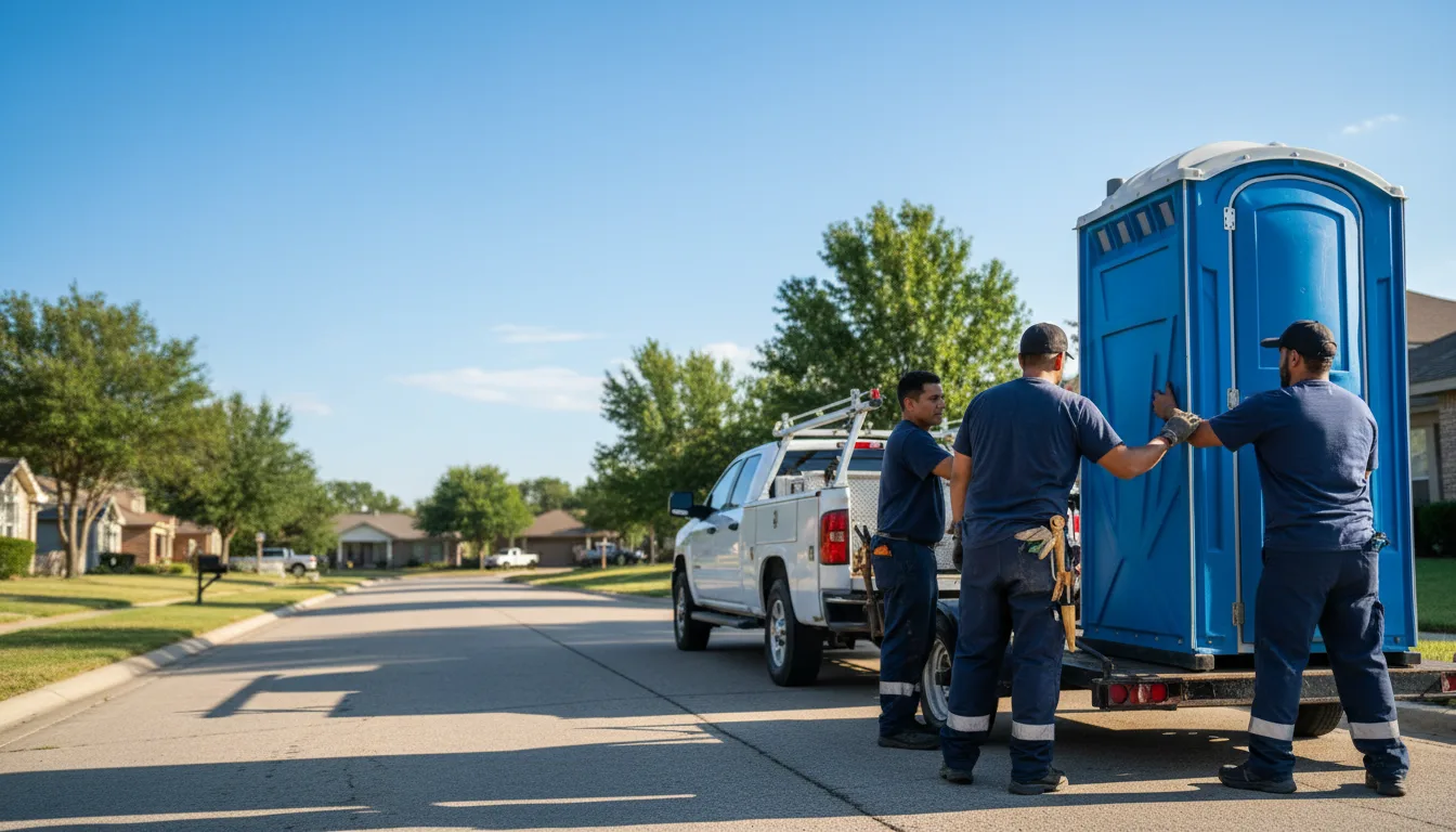 Portable Toilet Rental in Powell, MO near me